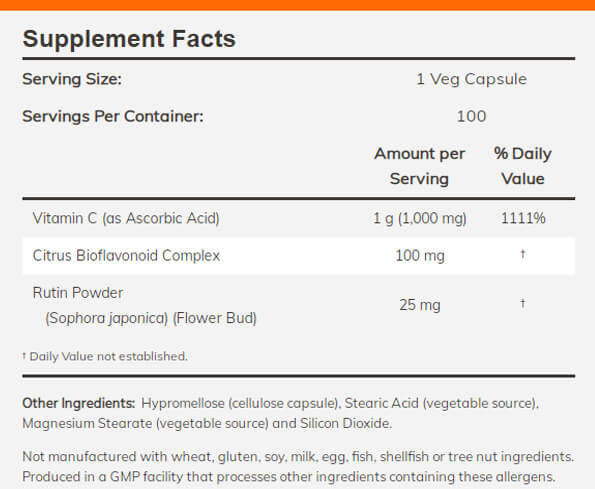 C 1000 With 100 Mg Of Bioflavonoids Online In India Healthkart Com C 1000 With 100 Mg Of Bioflavonoids Online In India Healthkart Com